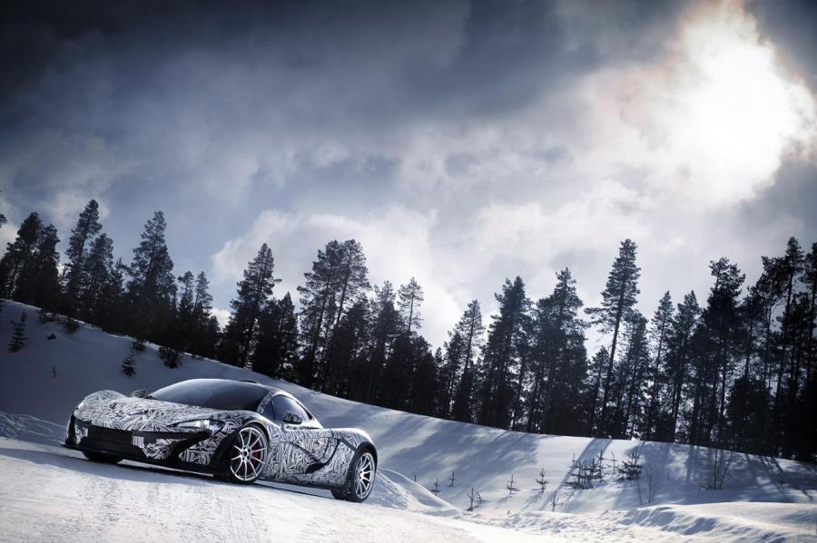  McLaren P1 Winter Testing 2013 года  (фото 5 из 6)